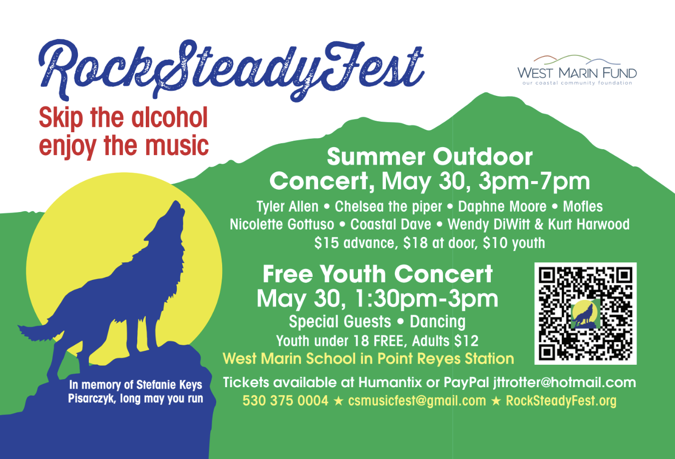 May 30 RockSteadyFest event poster